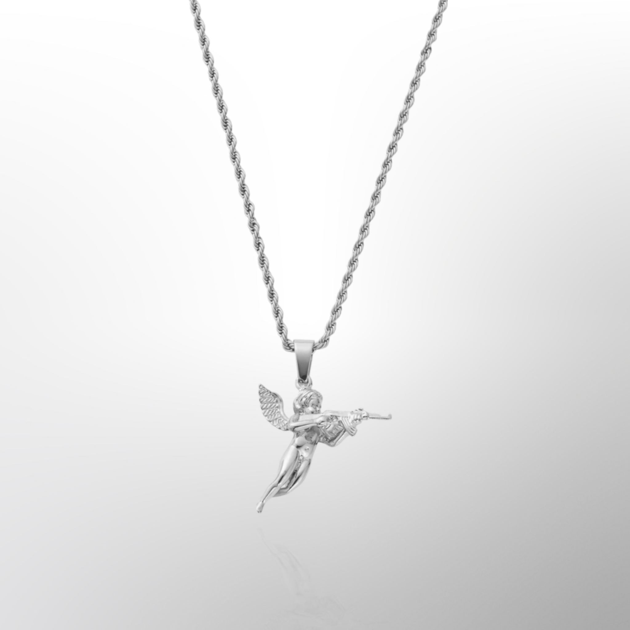 Angel Pendant (Silver)