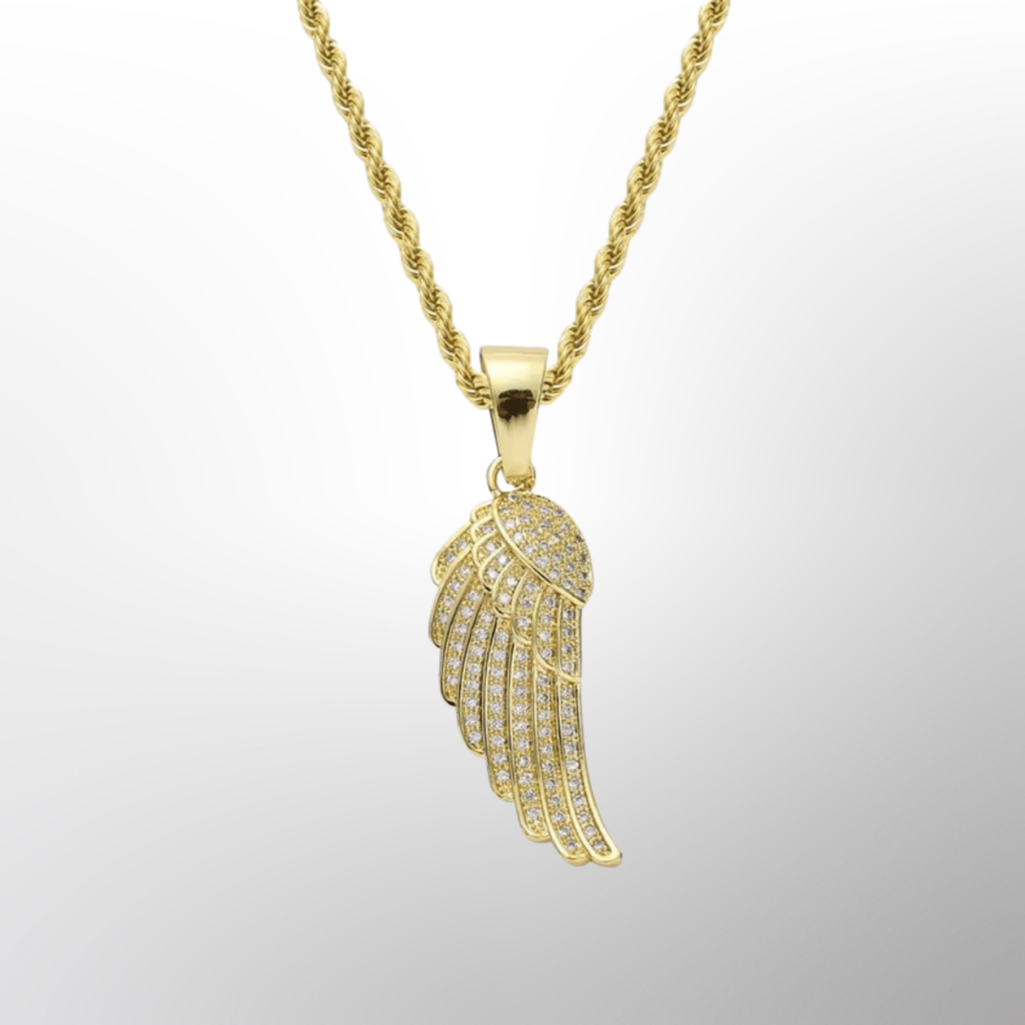 Small Wing Pendant (Gold)